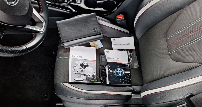 Toyota Corolla cena 94900 przebieg: 70978, rok produkcji 2020 z Międzyrzecz małe 781